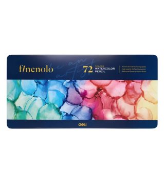 Finenolo Набор акварельных карандашей 72 цвета в металлическом пенале