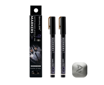 Набор маркеров Gaahleri Metallic Series X 2 Dark Steel