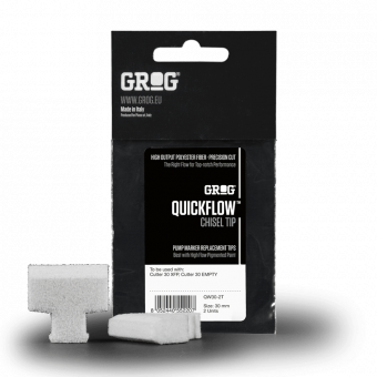 Перо Grog 30 мм Quickflow скошенное 2 шт.