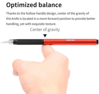 DSPIAE AT-DK02 Нож цанговый, лезвия 4 мм