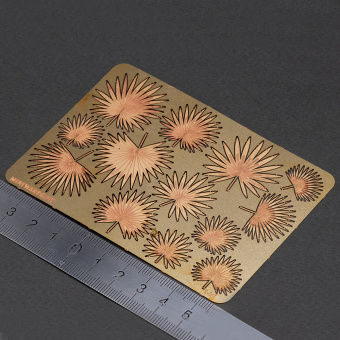 MiniWarPaint Листья пальмы веерной (Ливистона), размер S