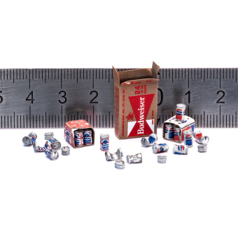 MiniWarPaint Budweiser + Pepsi банки 0,35 ml 1960-1970, размер L