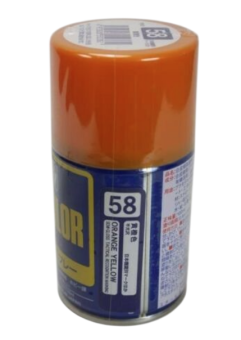 Mr. Hobby Краска в баллончиках 100 мл ORANGE YELLOW