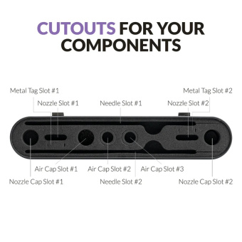 Gaahleri 40751 Airbrush Storage Box Короб для хранения аэрографа