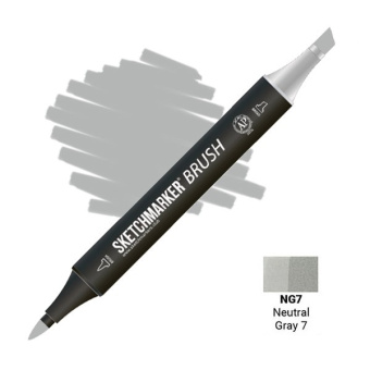 Маркер SKETCHMARKER Brush NG7 Neutral Gray 7