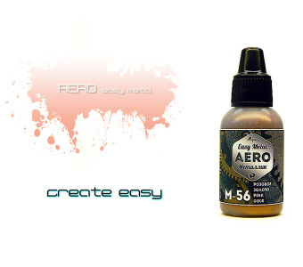 Краска Pacific88 M56 AERO Розовое золото (Pink gold) 18 мл