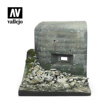 Vallejo SC012 WWII Bunker (Бункер Второй мировой войны1/35, неокрашенный)