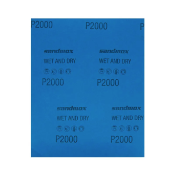 Sandwox Шлифовальная бумага водостойкая Wet and Dry WPF 230 x 280 мм, зерно 2000