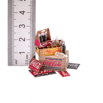 Miniwarpaint Coca-cola в бутылках, 1916-1957, размер L