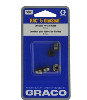 Graco RAC V седло сопла + уплотнение (5 шт.)