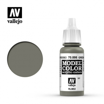 101. 70886 Краска Vallejo Model Color Green Gray (Серо-Зеленый)