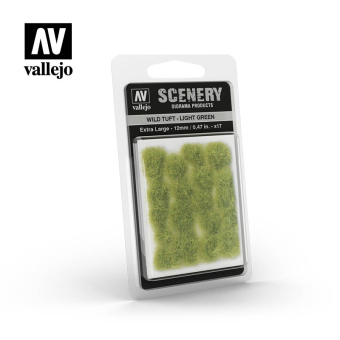 Vallejo Scenery Wild Tuft Light Green Имитация светло-зеленая cухая трава, высота 12 мм