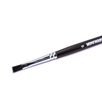 Кисть MiniWarPaint серии Flat Black №6