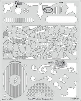 Трафарет Artool STEAM PUNK FX TEMPLATE (FH SPFX 1)