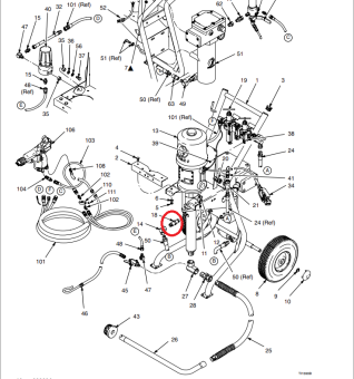 Graco 112027 Переходник 3/8“-18 NPT – 1/2 “ NPT