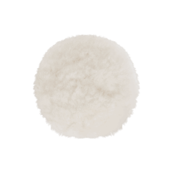 HANKO F7400 Комплект полировальных дисков из натуральной овчины, 80 x 25 мм, 4 шт.