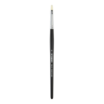 Кисть для акрила Sketchmarker 352 №6, жесткая синтетика, плоская, ручка короткая