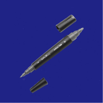 Маркер двусторонний акриловый Fat&Skinny FSTA-09 prussian blue