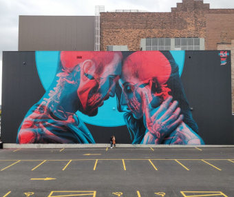 Краска аэрозольная Montana BLACK Artist Edition INSANE 51 400 мл + 3D очки