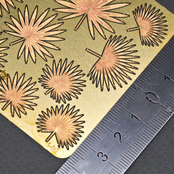 MiniWarPaint Листья пальмы веерной (Ливистона), размер S