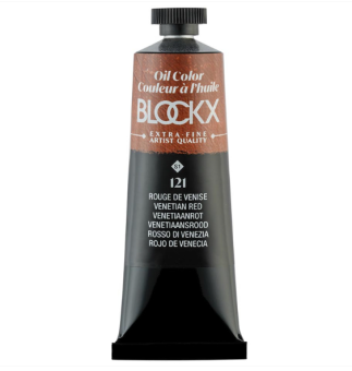 Венецианская красная, краска масляная Blockx, 35 мл