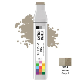 Чернила спиртовые SKETCHMARKER 22 мл цв. WG5 Warm Gray 5