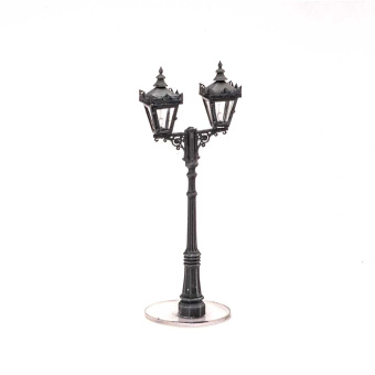 MiniWarPaint Столб фонарный "чугунный" 1-2 фонаря, размер XS