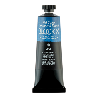 Голубой Thaline краска масляная Blockx, 35 мл