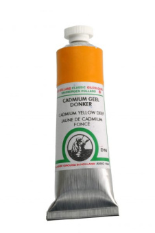 Краска масляная Old Holland D15 Шевенинген желтый темный, 40 мл