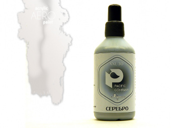 Краска Pacific88 AERO Серебро (Silver) 100 мл