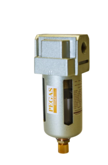 Pegas AF3000-02 Фильтр-влагоотделитель без регулятора, 1/4"
