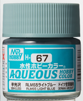 Mr. Hobby Краска 10 мл H67 RLM65 LIGHT BLUE