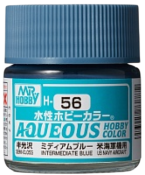 Mr. Hobby Краска 10 мл H56 INTERMEDIATE BLUE