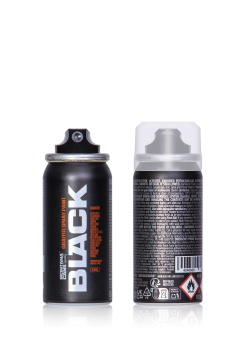 Аэрозольная краска Montana BLACK/ черный, 50 мл