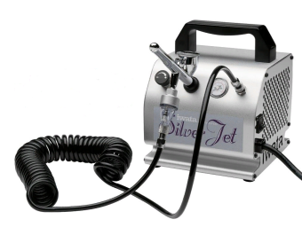 Малошумный бытовой компрессор Iwata IS-50 Silver Jet