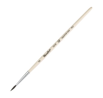 Кисть Roubloff серии 1A10 №2, белка микс, круглая, короткая ручка