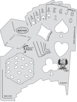 Трафарет Artool BLASTED FX TEMP. GAMBLIN FX (FH BLTFX 3)