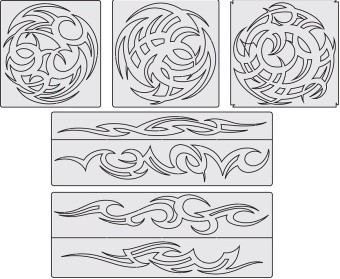 Трафарет Artool TRIBAL MASTER SET (FH TRM 1)