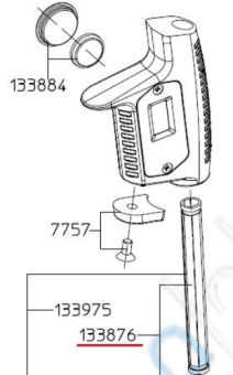 SATA 133876 Уплотнитель штуцера подачи воздуха для пистолетов Digital