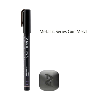 Маркер Gaahleri Metallic Series GM-MS05 – Gun Metal