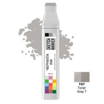Чернила спиртовые SKETCHMARKER 22 мл цв. TG7 Toner Gray 7