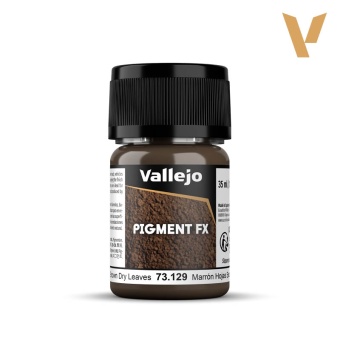 Vallejo 73129 Brown Dry Leaves Пигмент Коричневые сухие листья, 35 мл