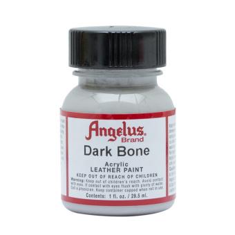 Краска для кожи и ткани Angelus Leather Acrylic Paint 157 Dark bone, 29,5 мл