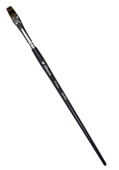 Кисть Альбатрос серии Профи, из волоса белки, плоская №10, длинная ручка