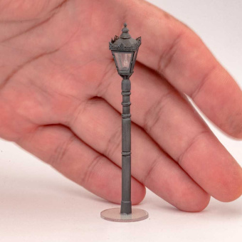 MiniWarPaint Столб фонарный "деревянный" 1 фонарь, размер S (2 шт.)