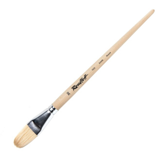 Кисть Roubloff серии 1632 №30, щетина, овальная, длинная ручка