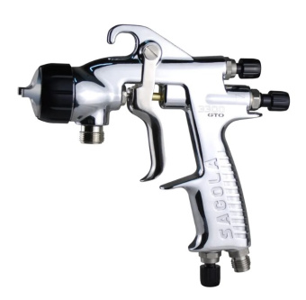 Краскопульт Sagola 3300 GTO Pressure с нижней подачей, воздушная голова EPA