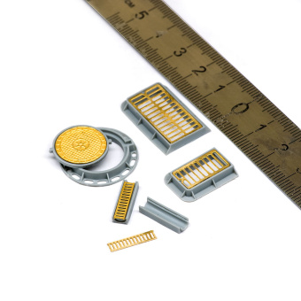 MiniWarPaint Люки и ливневая канализация, размер M