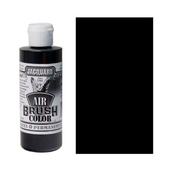 Краска Jacquard Airbrush Color черный прозрачный 118 мл