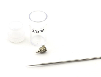 JAS 5583 Набор для аэрографа, 0,3 мм (игла, сопло)